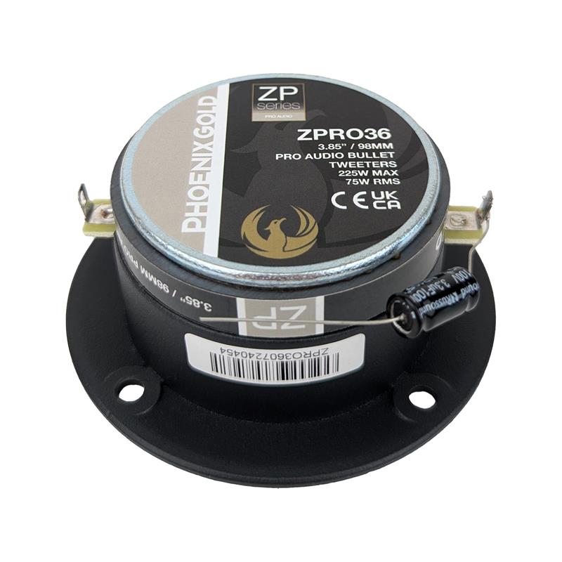 Phoenix Gold ZPRO36, 3,8-tums diskanter 4 ohm, PAR