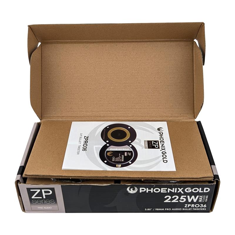 Phoenix Gold ZPRO36, 3,8-tums diskanter 4 ohm, PAR