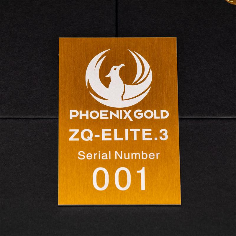Phoenix Gold ZQ-ELITE.3, 3-vägs komponentsystem med 6,5 tum, 3 tum och 2 tum AMT-diskant