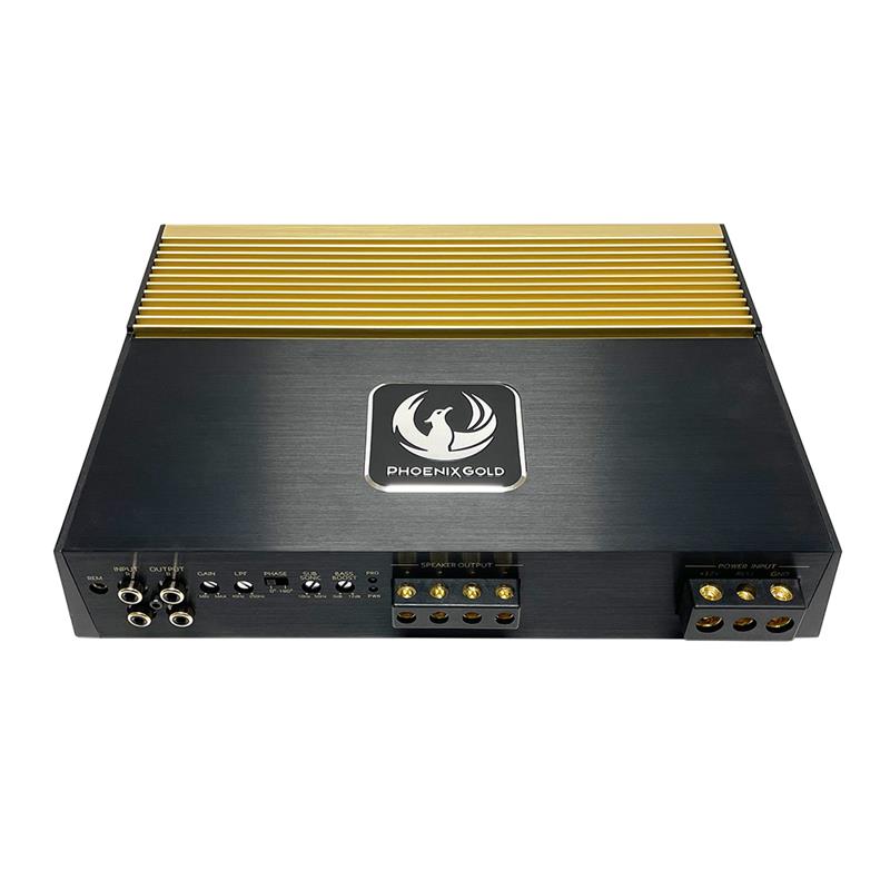 Phoenix Gold ZQ15001, SQ-monoblock 1500 W vid 1 ohm klass D