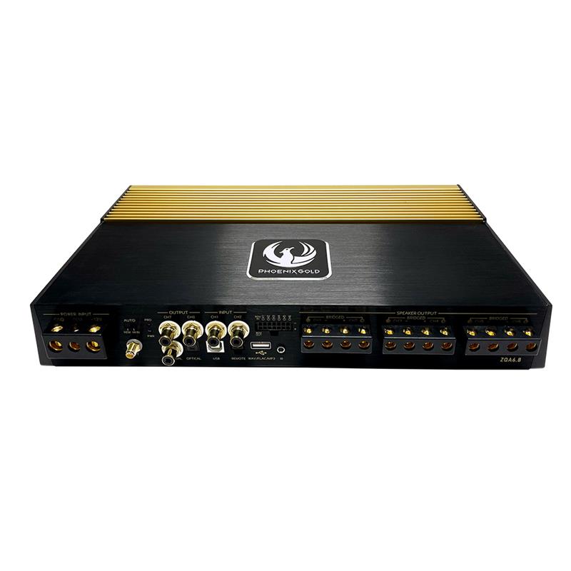 Phoenix Gold ZQA6.8, avancerad 6-kanals DSP-förstärkare