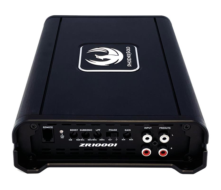 Phoenix Gold ZR10001, monoförstärkare 1 x 1000 W RMS vid 1 ohm