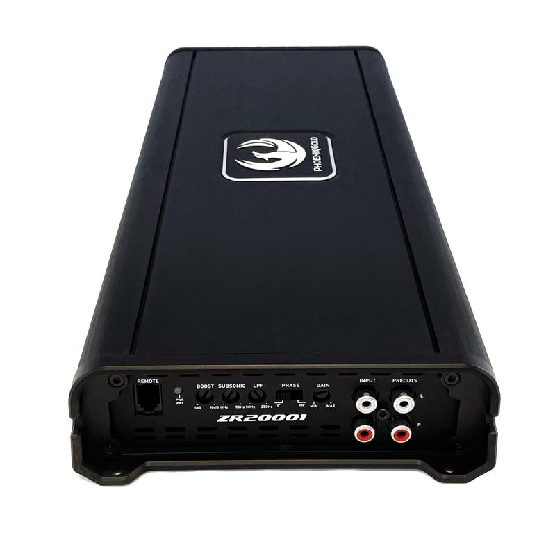 Phoenix Gold ZR20001, monoförstärkare 1 x 2000 W RMS vid 1 ohm