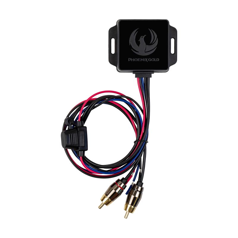 Phoenix Gold ZRBTHD, Bluetooth 5.0-ljudmottagare för 12 V med RCA