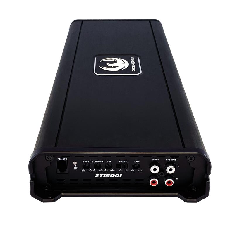 Phoenix Gold ZT15001, 1-kanals 24-voltsförstärkare 1500 W