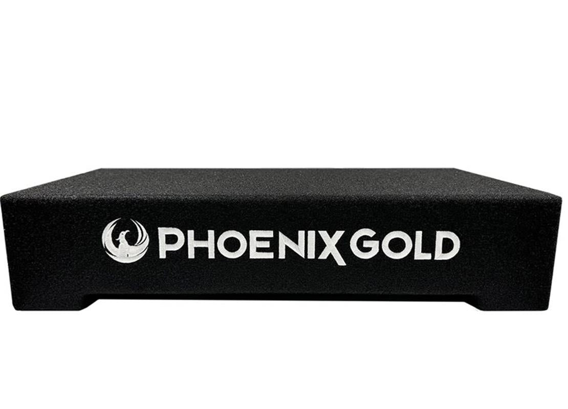 Phoenix Gold ZX210PBS, nedåtriktad baslåda med dubbla 10-tums element och passiv radiator