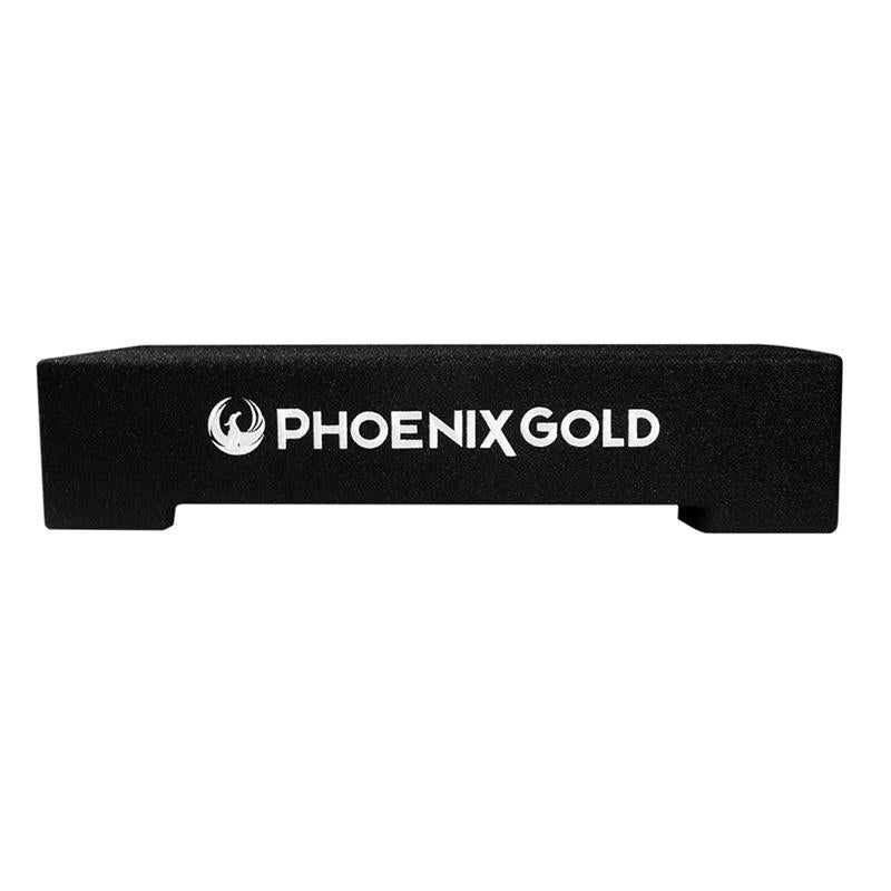 Phoenix Gold ZX28PBS, nedåtriktad baslåda med dubbla 8-tums element och passiv radiator