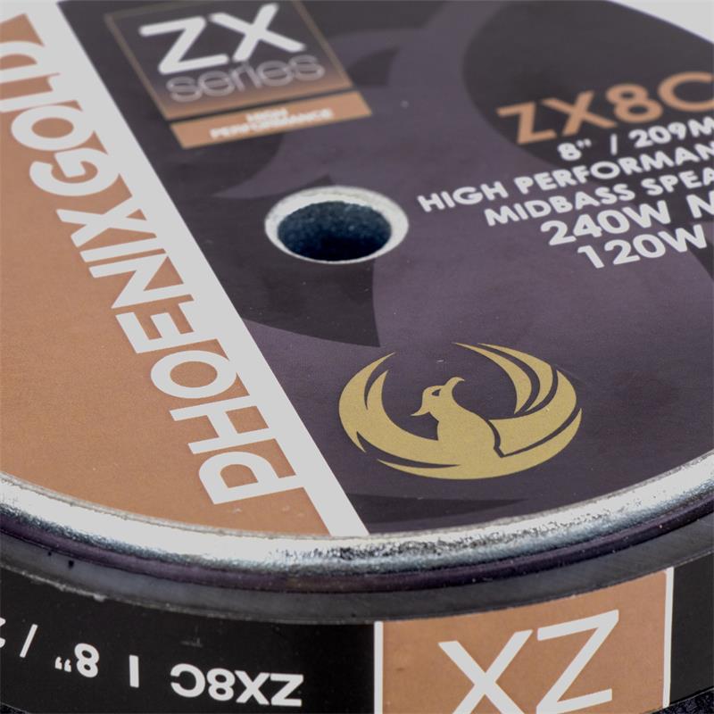 Phoenix Gold ZX8C, 8-tums mellanbashögtalare för 2- eller 3-vägssystem, PAR