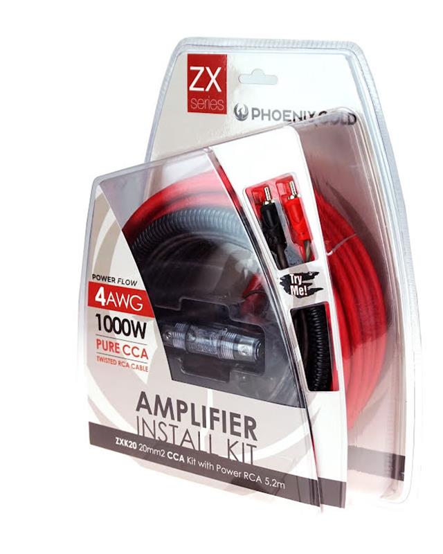 Phoenix Gold ZXK20, 20 mm² CCA-kabelsats ersatt av ACK20 Sonomax