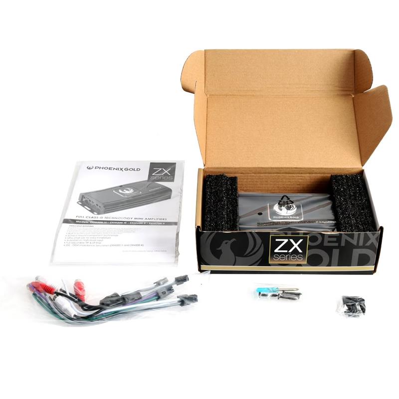 Phoenix Gold ZXM500.4i, 4-kanals minislutsteg