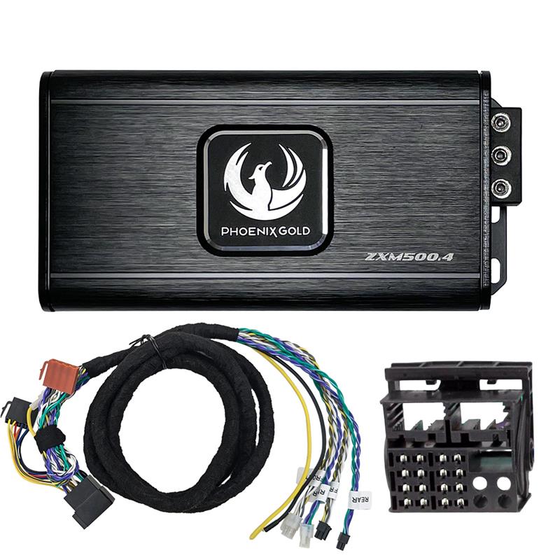 Phoenix Gold ZXMPMB1, Mercedes 500 W 4-kanals Plug and Play-förstärkaruppgradering