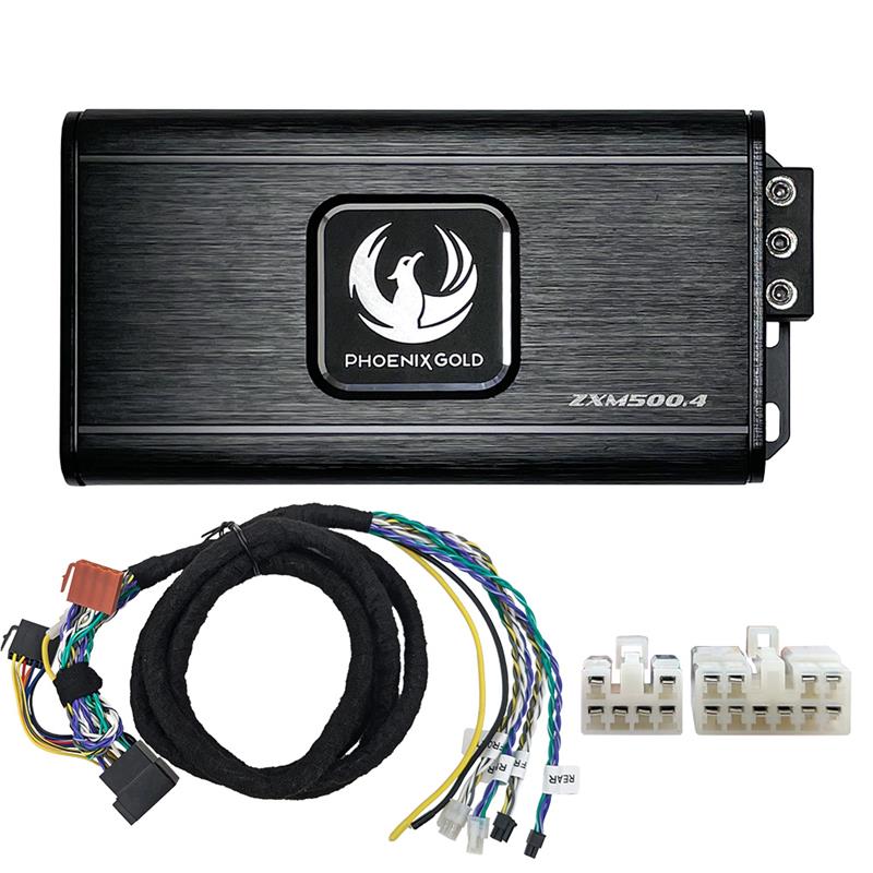 Phoenix Gold ZXMPT1, Toyota 500 W 4-kanals Plug and Play-förstärkaruppgradering