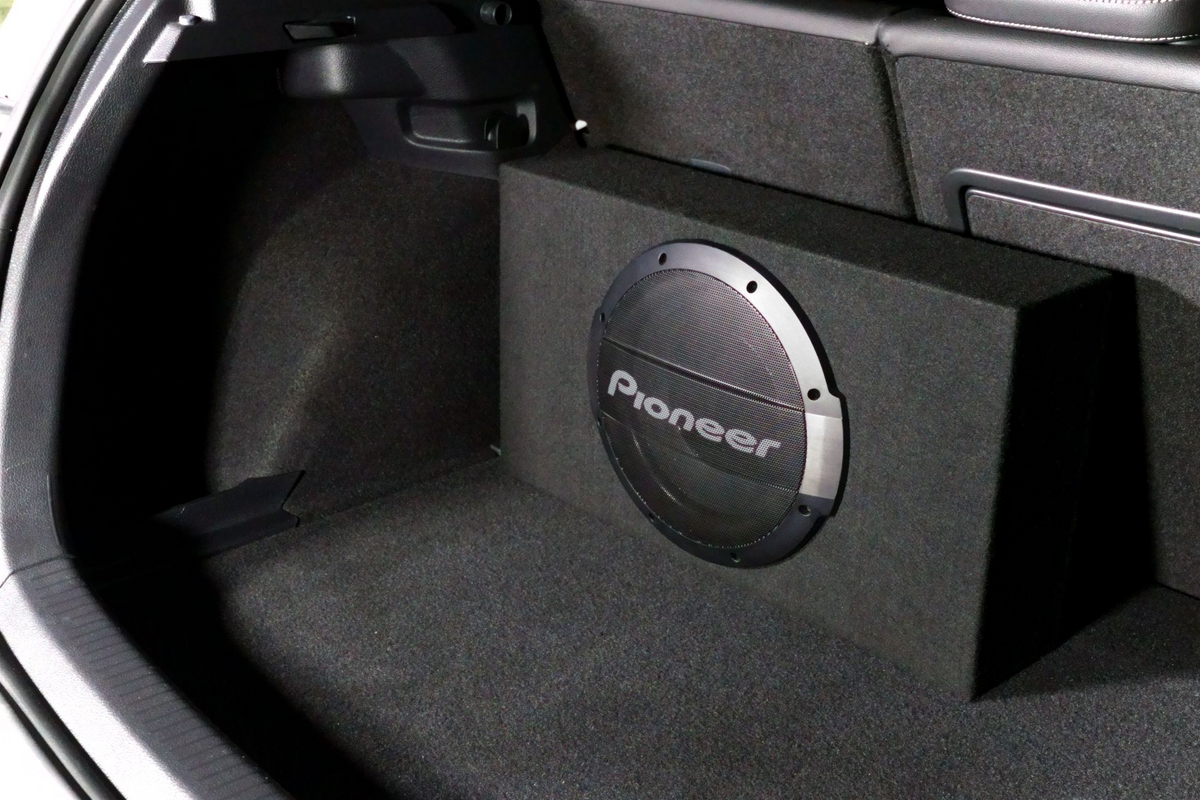 Pioneer TS-WX1010LA, PWD SWF 10-tums grund, sluten
