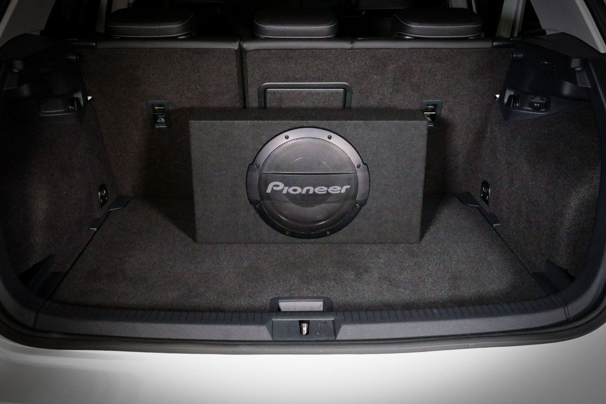 Pioneer TS-WX1010LA, PWD SWF 10-tums grund, sluten