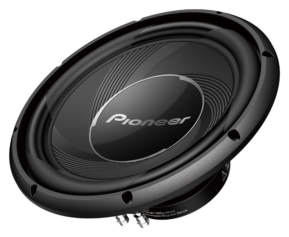 Pioneer GXT-3730B, komplett paket med baslåda och slutsteg