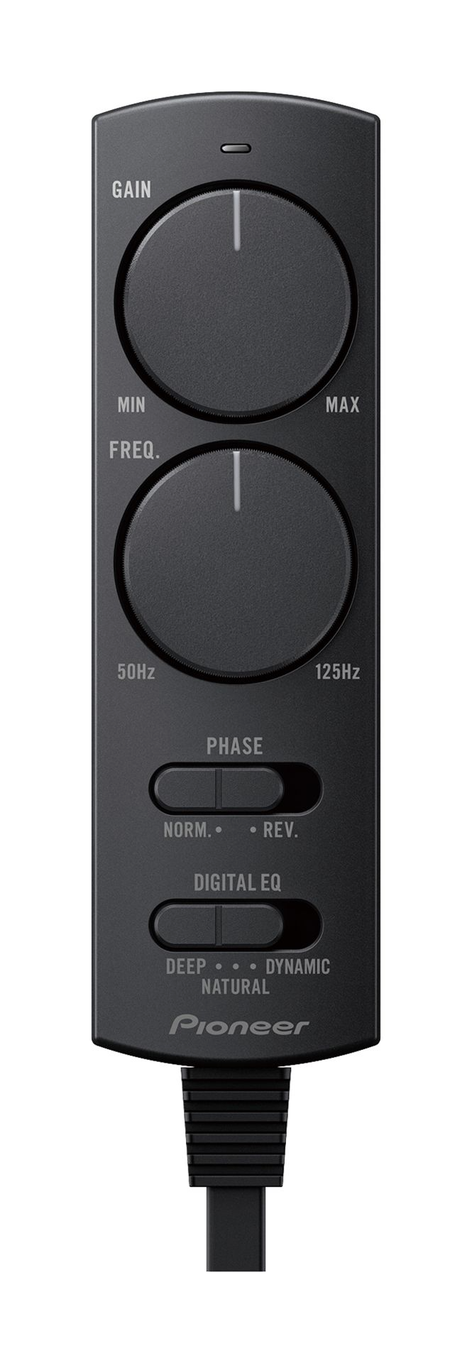 Pioneer TS-WX140DA, aktiv baslåda, klass D, 160 W
