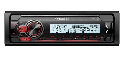 Pioneer MVH-MS410BT marinstereo 4 x 50 W med USB, iPod, AUX och Bluetooth
