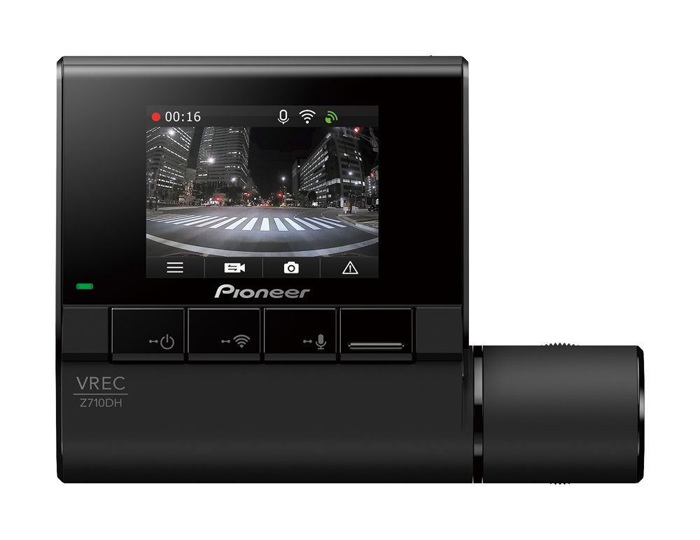 Pioneer VREC-Z710SH, 1-kanals (fram) bilkamera, Full HD, 160° vidvinkel