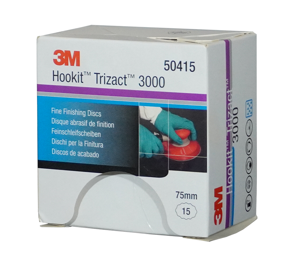 3M Sliprondell 75 mm P3000