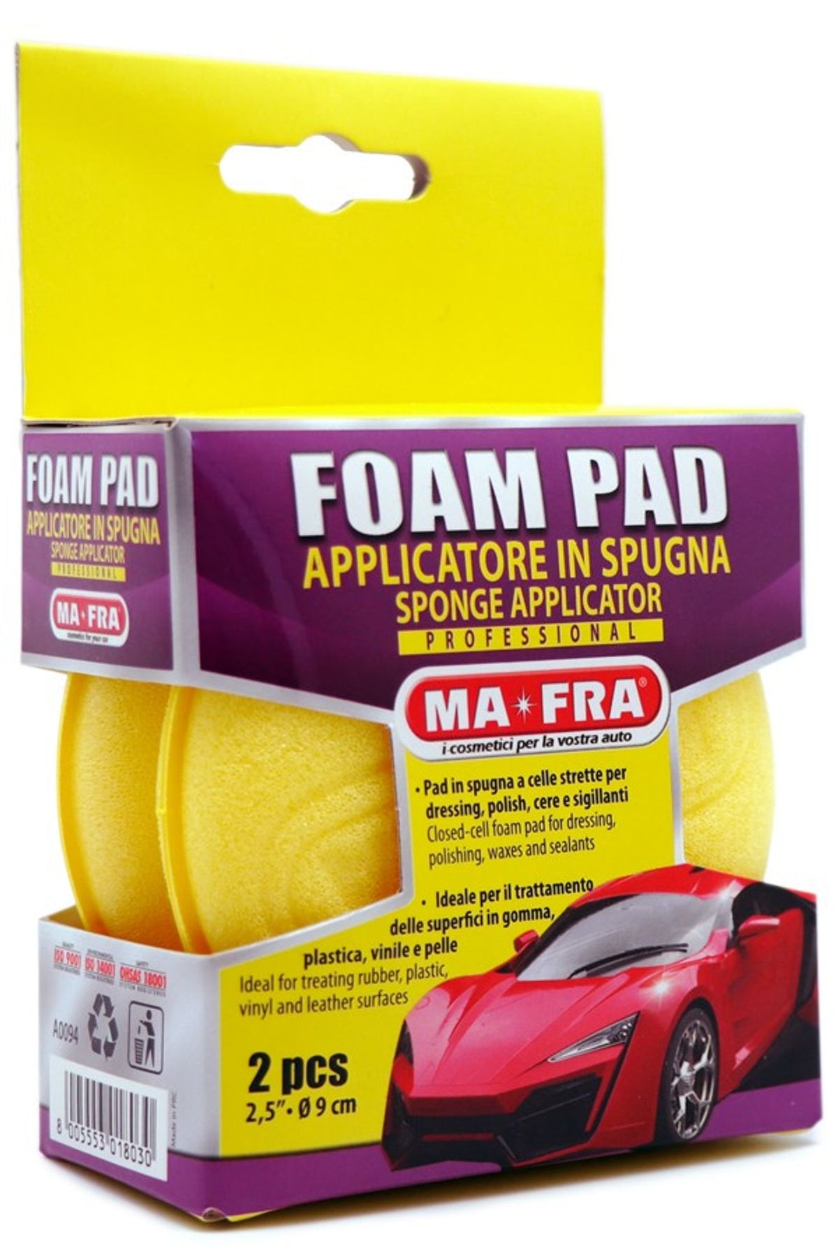 Utan varumärke Applikatorsvamp i skum, 2-pack