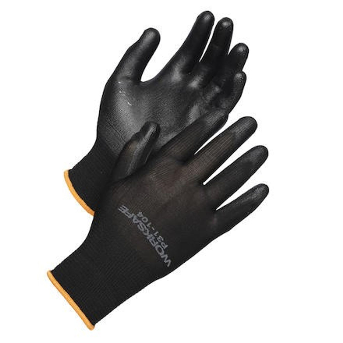 Worksafe P31 PU-Belagd Handske Svart Stl 10 (XL)