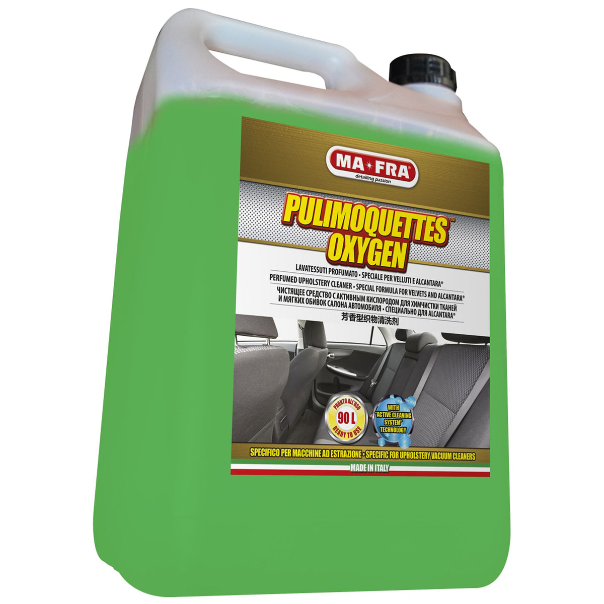 Mafra Pulimoquettes Oxygen klädseltvätt 4,5 L