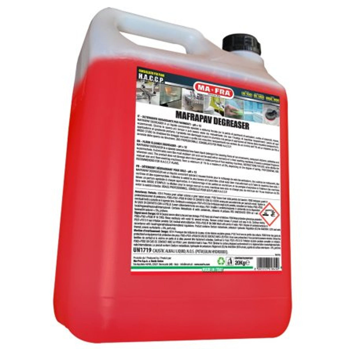 Mafra Mafrapav Degreaser avfettande golvrengöring 5 kg