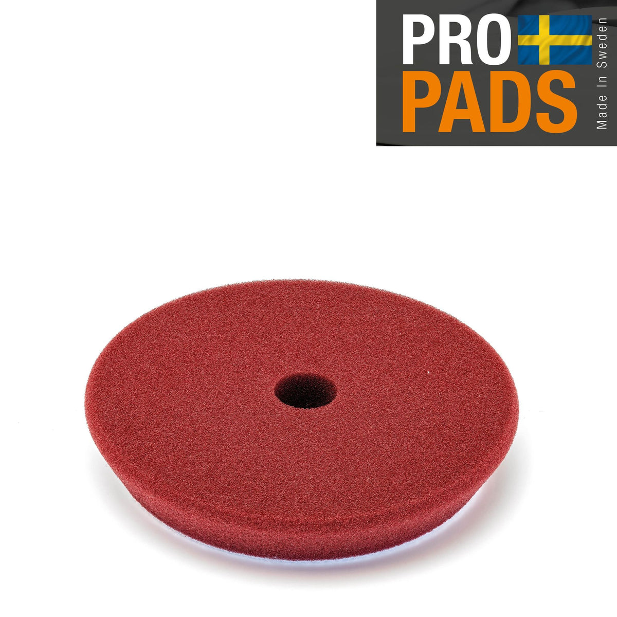 ProPads vinröd HR-polerrondell 150/135 mm