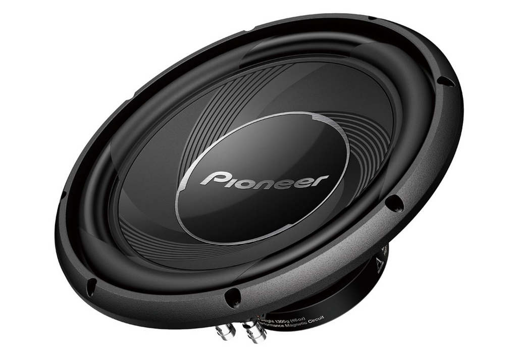 Pioneer TS-A30S4, 12-tums subwoofer, A-serien, enkel talspole, 4 ohm