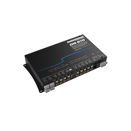 AudioControl DM-810, 8×10 Matrix DSP med EQ, AccuBASS, delningsfilter och signalfördröjning
