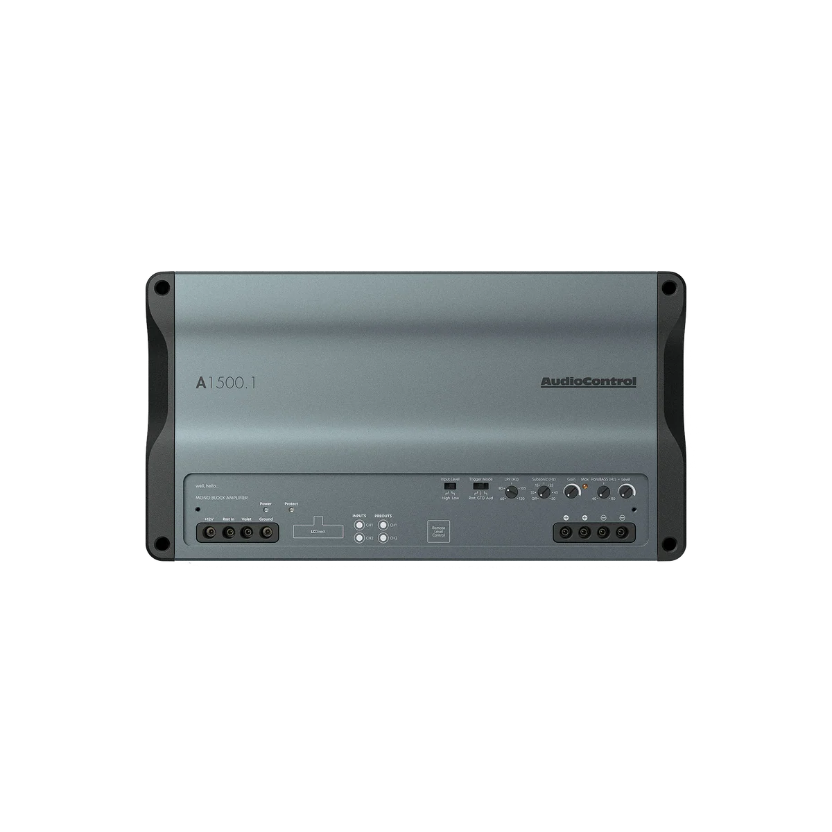 AudioControl A1500.1, A-Series monoblock-slutsteg