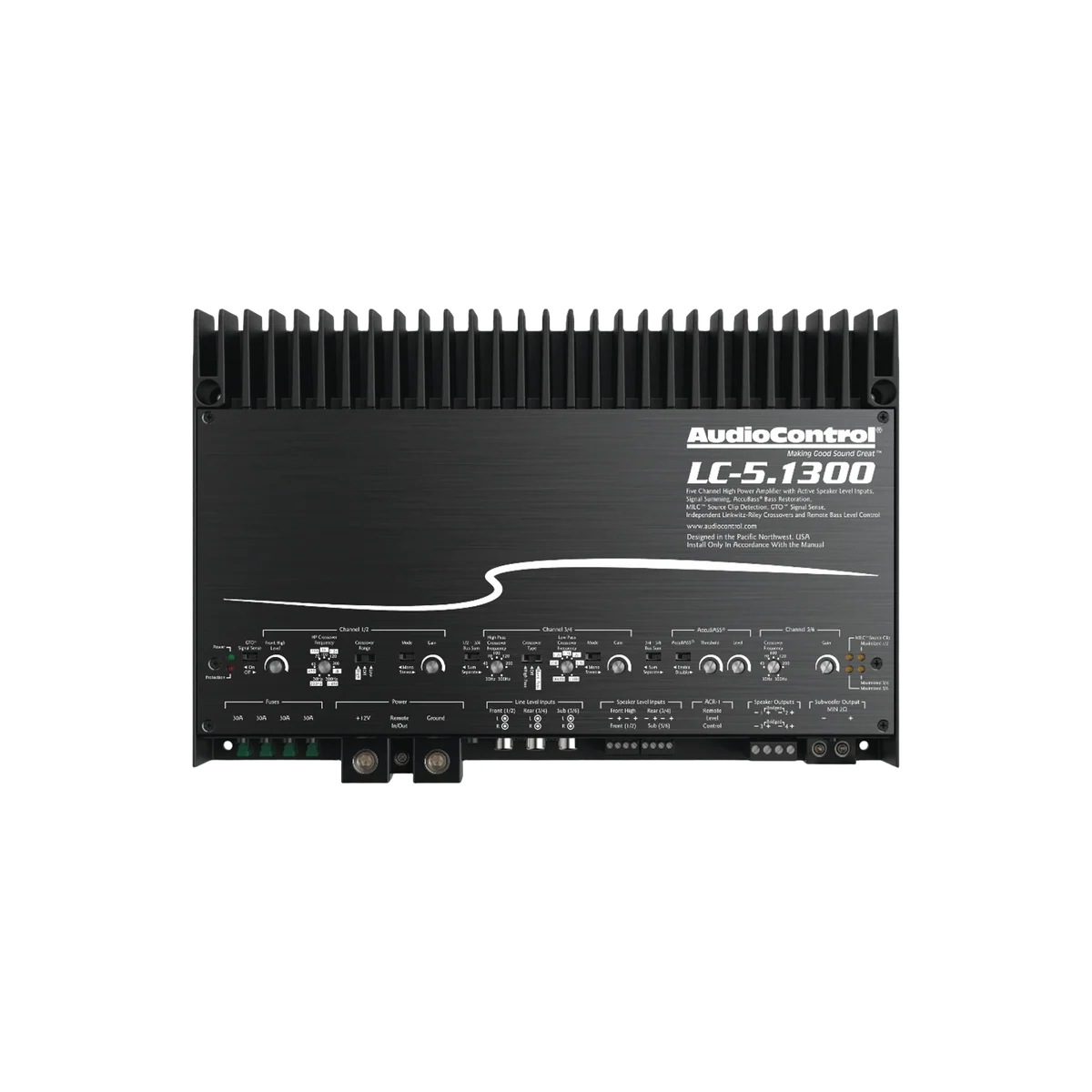 AudioControl LC-5.1300, 5-kanals slutsteg