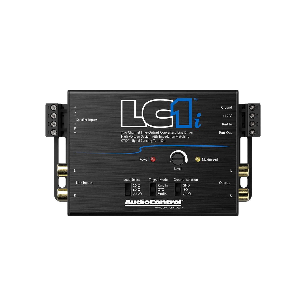 AudioControl LC1i, 2-kanals line out-omvandlare och line driver