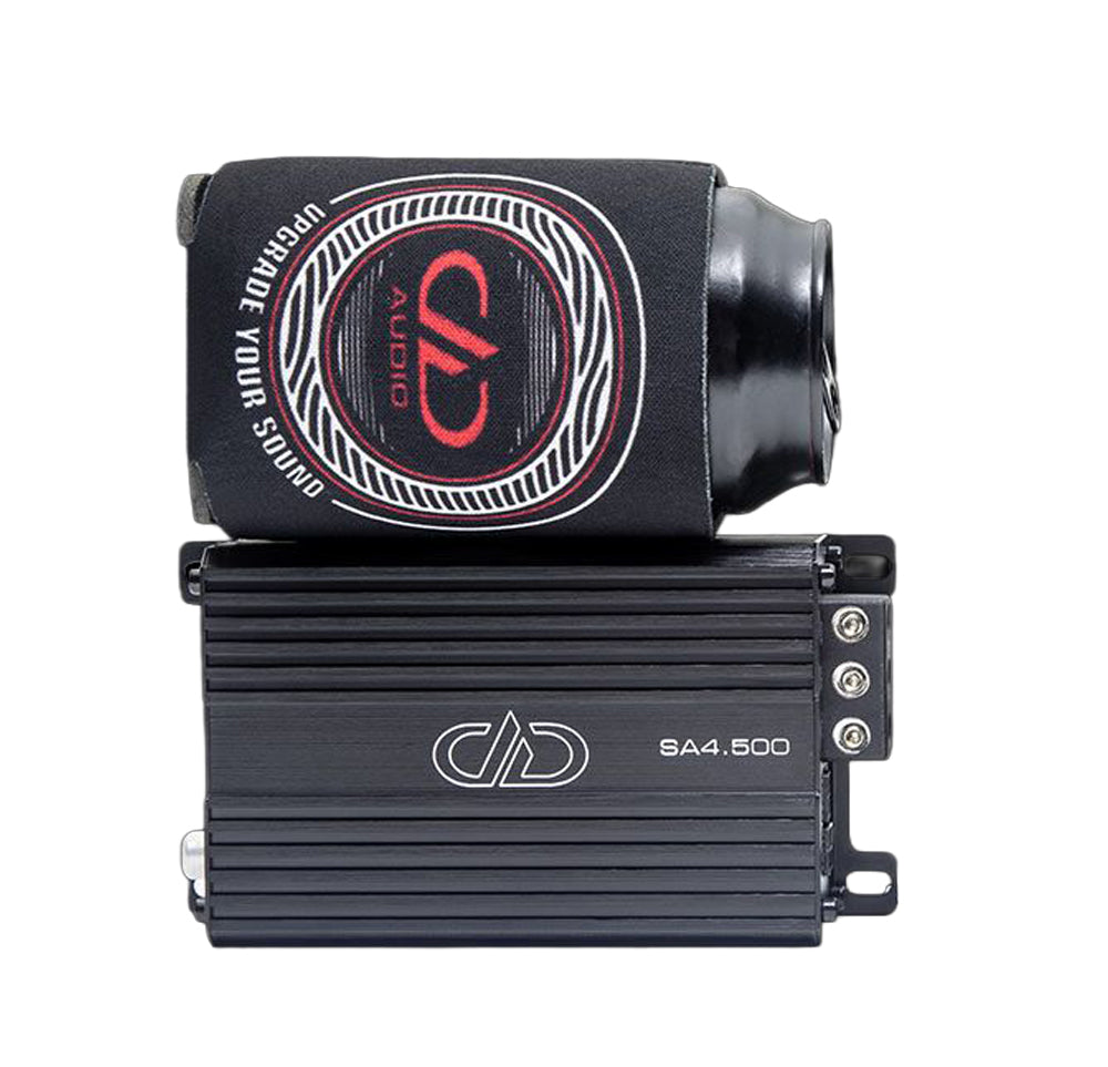 DD Audio SA4.500 – kompakt 4-kanalsförstärkare