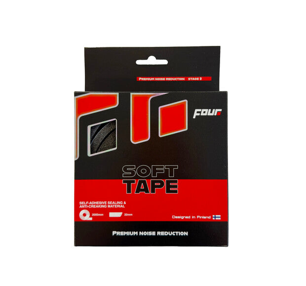 FOUR S2-SoftTape mjuk tätningstejp 2000 × 20 × 7 mm