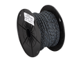 ACV tvinnad högtalarkabel 2x0,75 mm² grå/grå-svart 100 m
