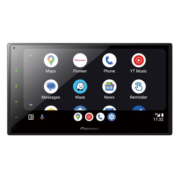Pioneer SPH-DA150BT, Bilstereo med 6,8-tums pekskärm, Bluetooth, CarPlay och Android Auto