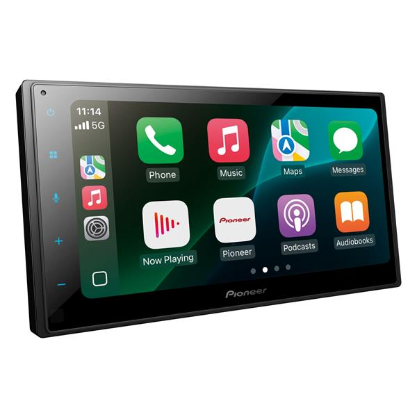Pioneer SPH-DA150BT, Bilstereo med 6,8-tums pekskärm, Bluetooth, CarPlay och Android Auto