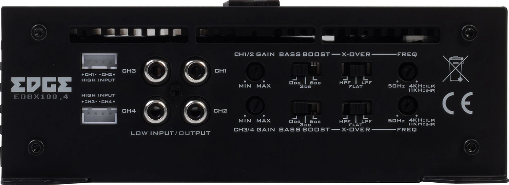 EDGE EDBX100.4-E1, Fyrkanals Slutsteg