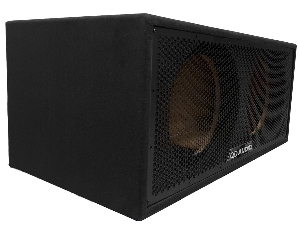 DD Audio UE-12.2a – tom portad baslåda för 2 × 12″
